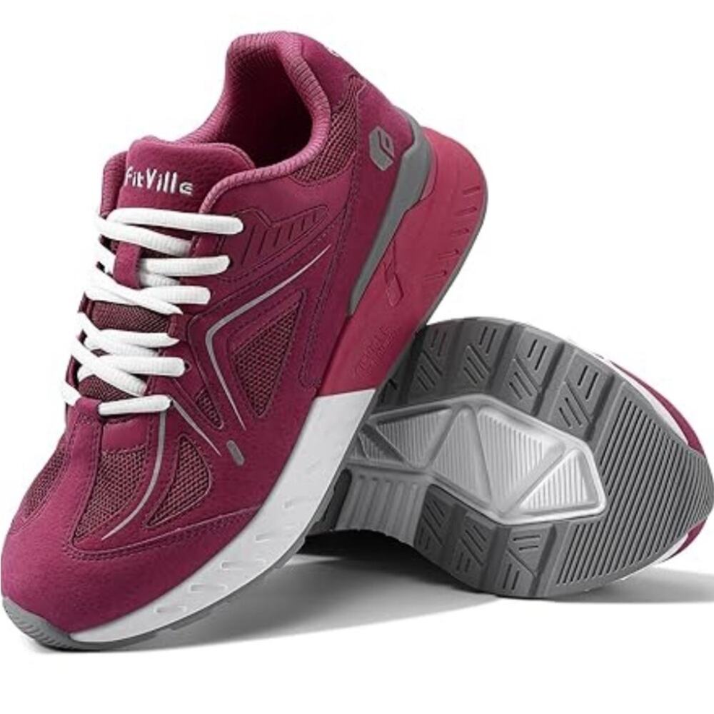 Fitville Pink Rebound Core Sneakers Shoes Size 11 Wide